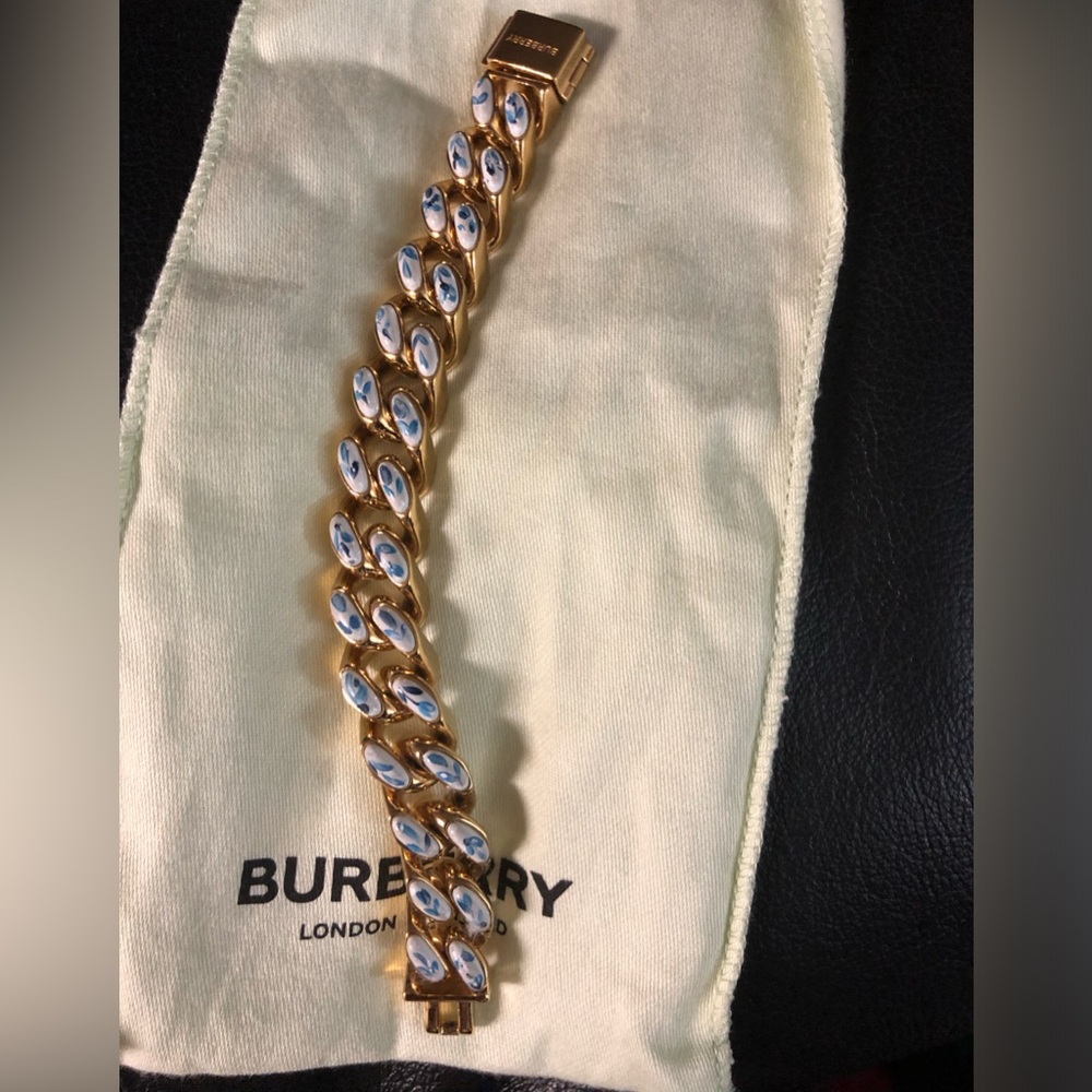 Authentic Burberry Link Bracelet - Picture 2 of 9